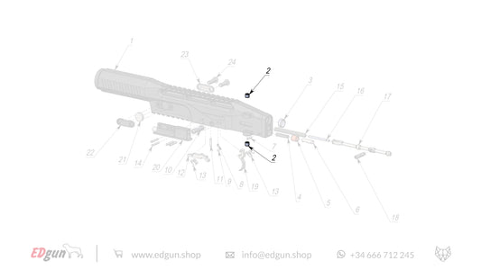 Leshiy Classic Spare Parts: Receiver diagram