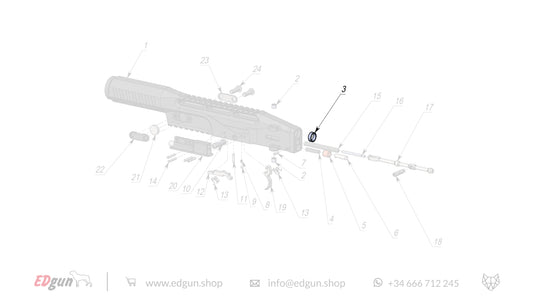 Leshiy Classic Spare Parts: Receiver diagram