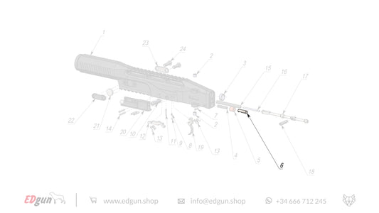 Leshiy Classic Spare Parts: Receiver diagram