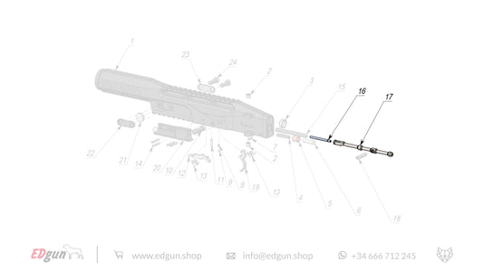 Leshiy Classic Spare Parts: Receiver diagram