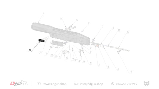 Leshiy Classic Spare Parts: Receiver diagram