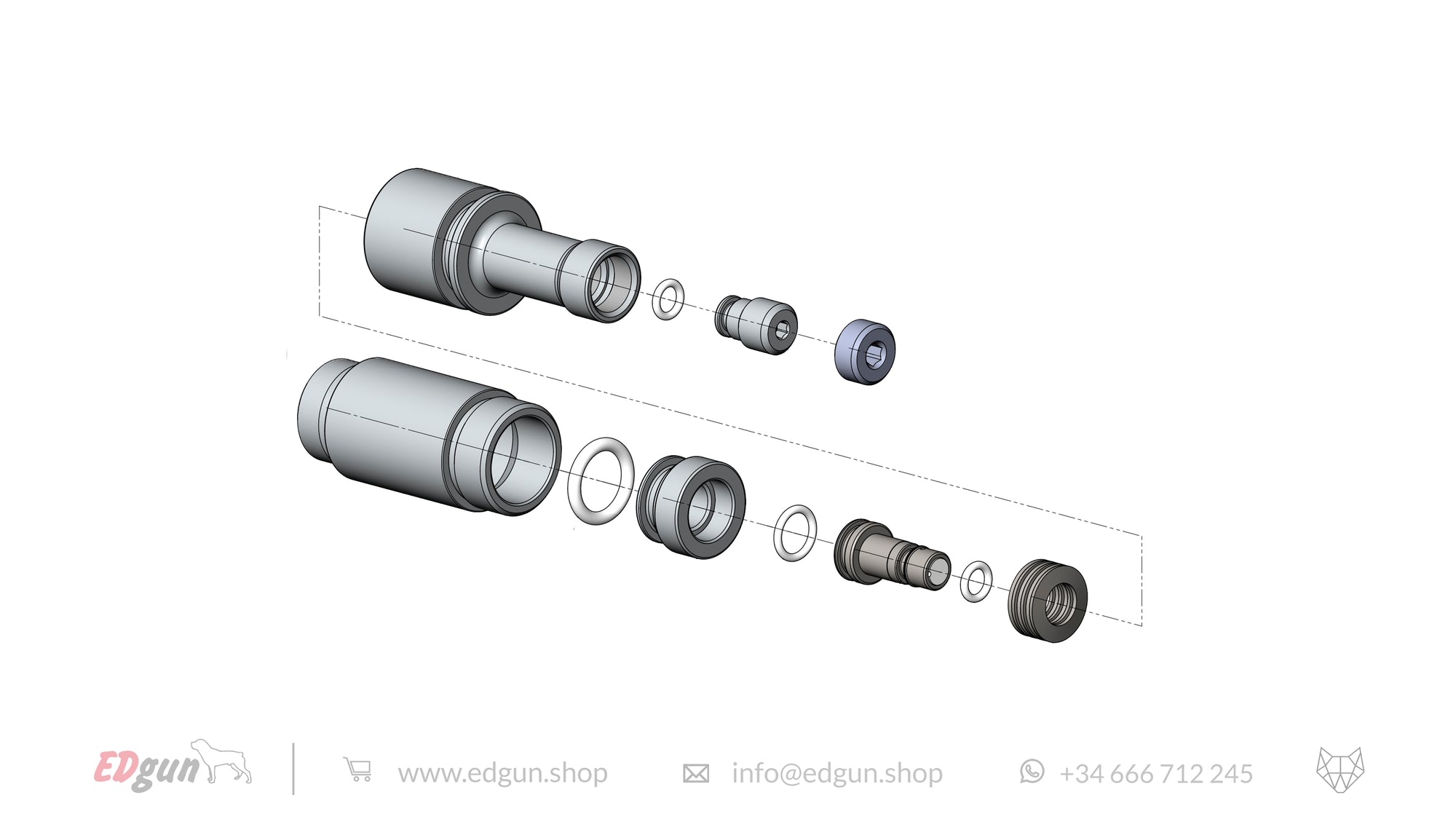 Image of compact EDgun regulator KL000100 for Leshiy Classic diagram spare parts