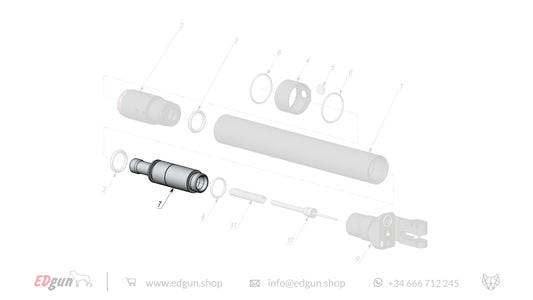 Spare parts Reservoir KL000002 for Leshiy Classic