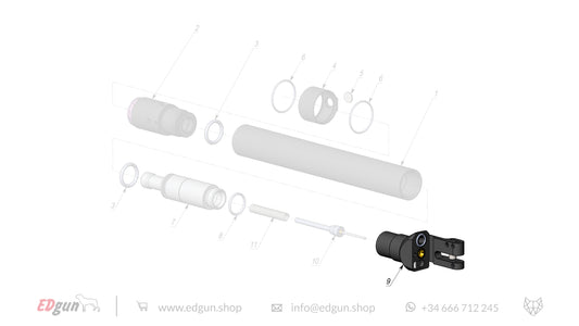 Spare parts Reservoir KL000002 for Leshiy Classic