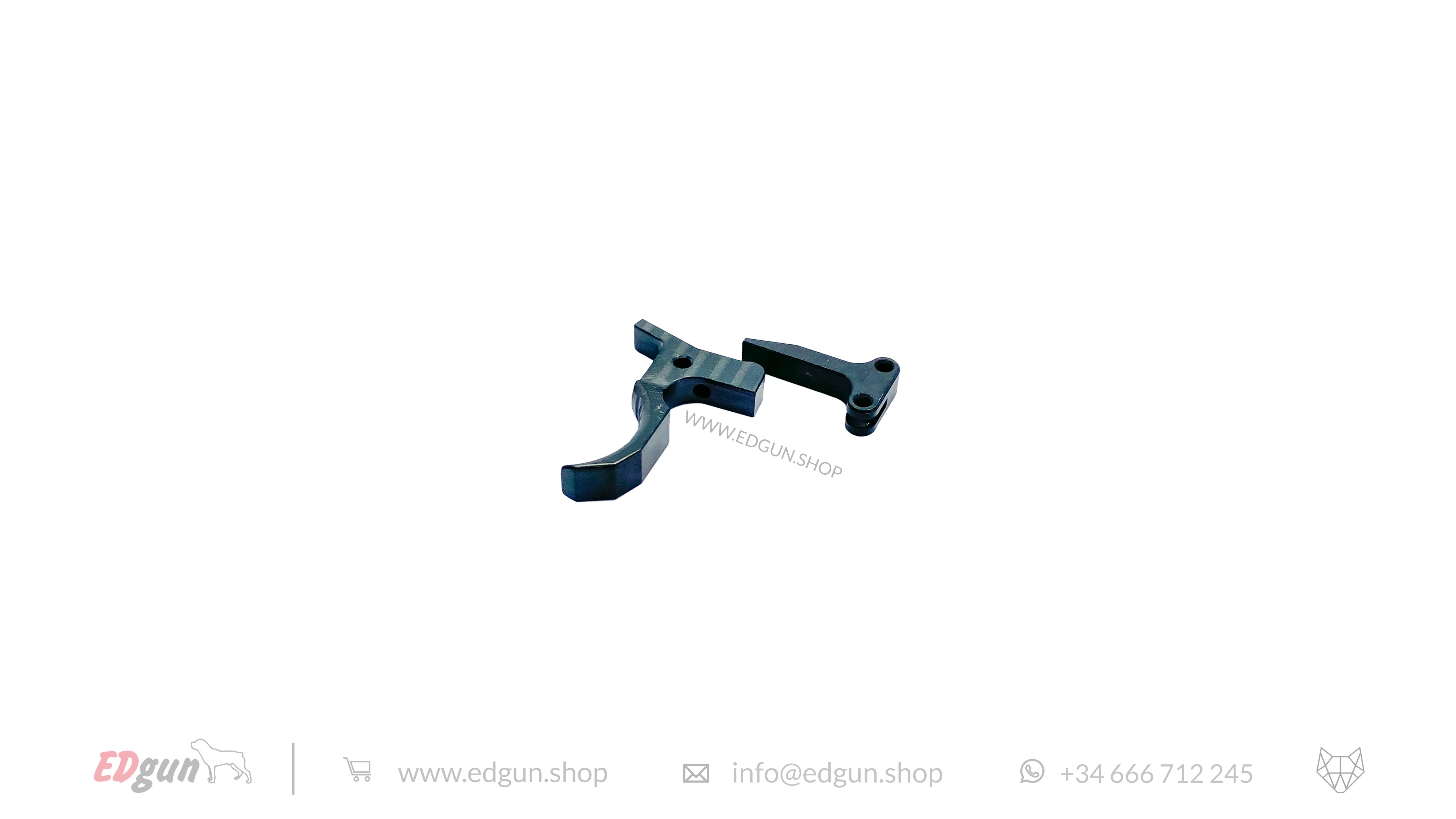 Metal trigger in black