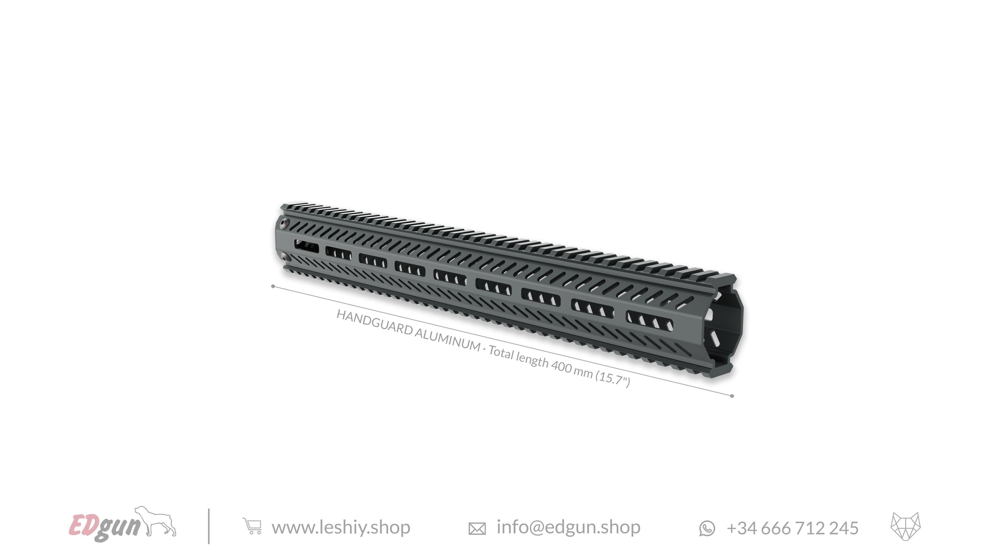 Aluminum Handguard gray