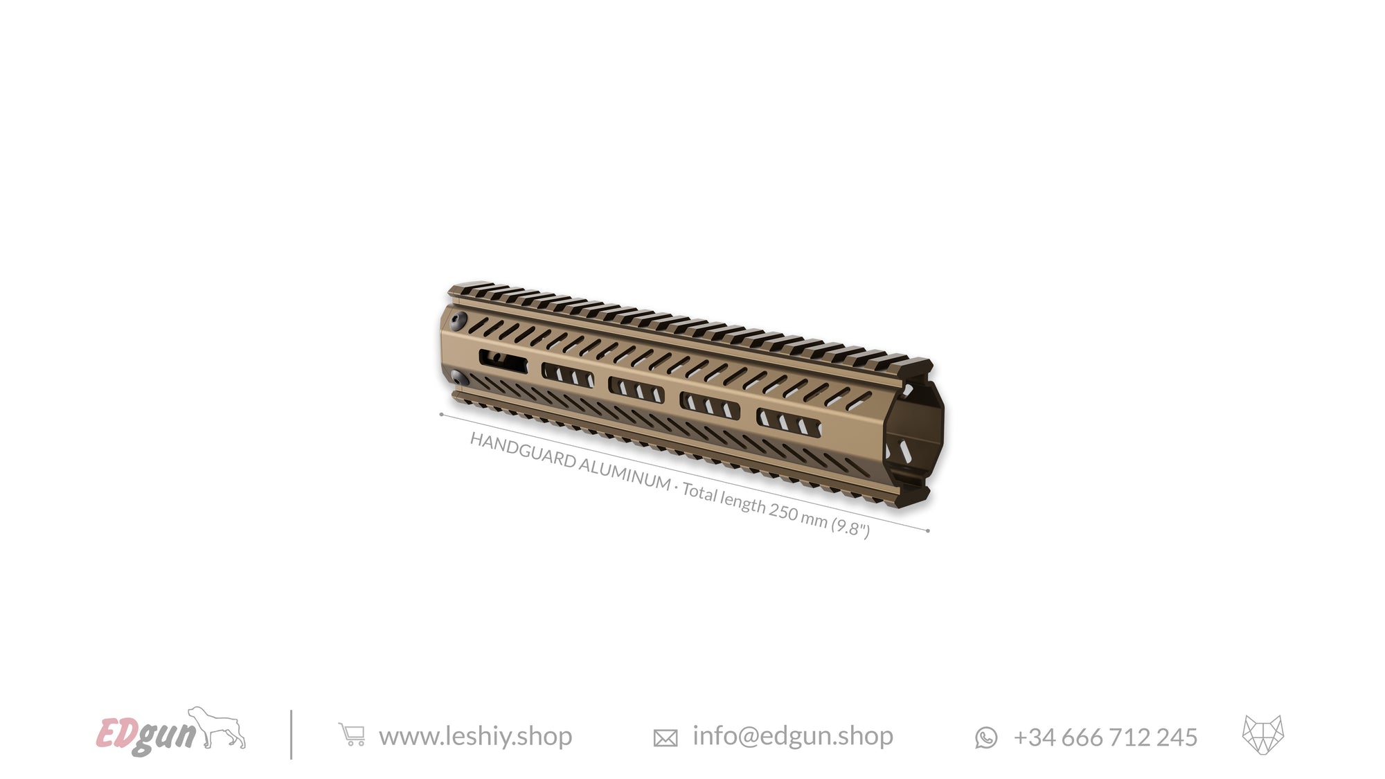 Aluminum Handguard beige 