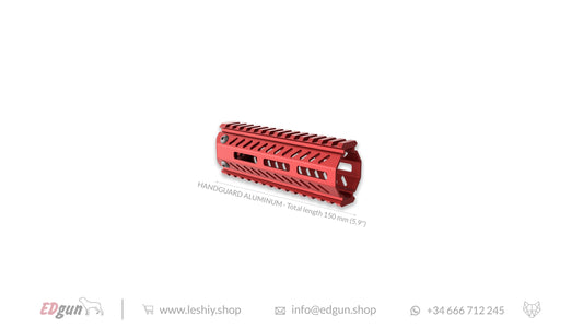 Aluminum Handguard red