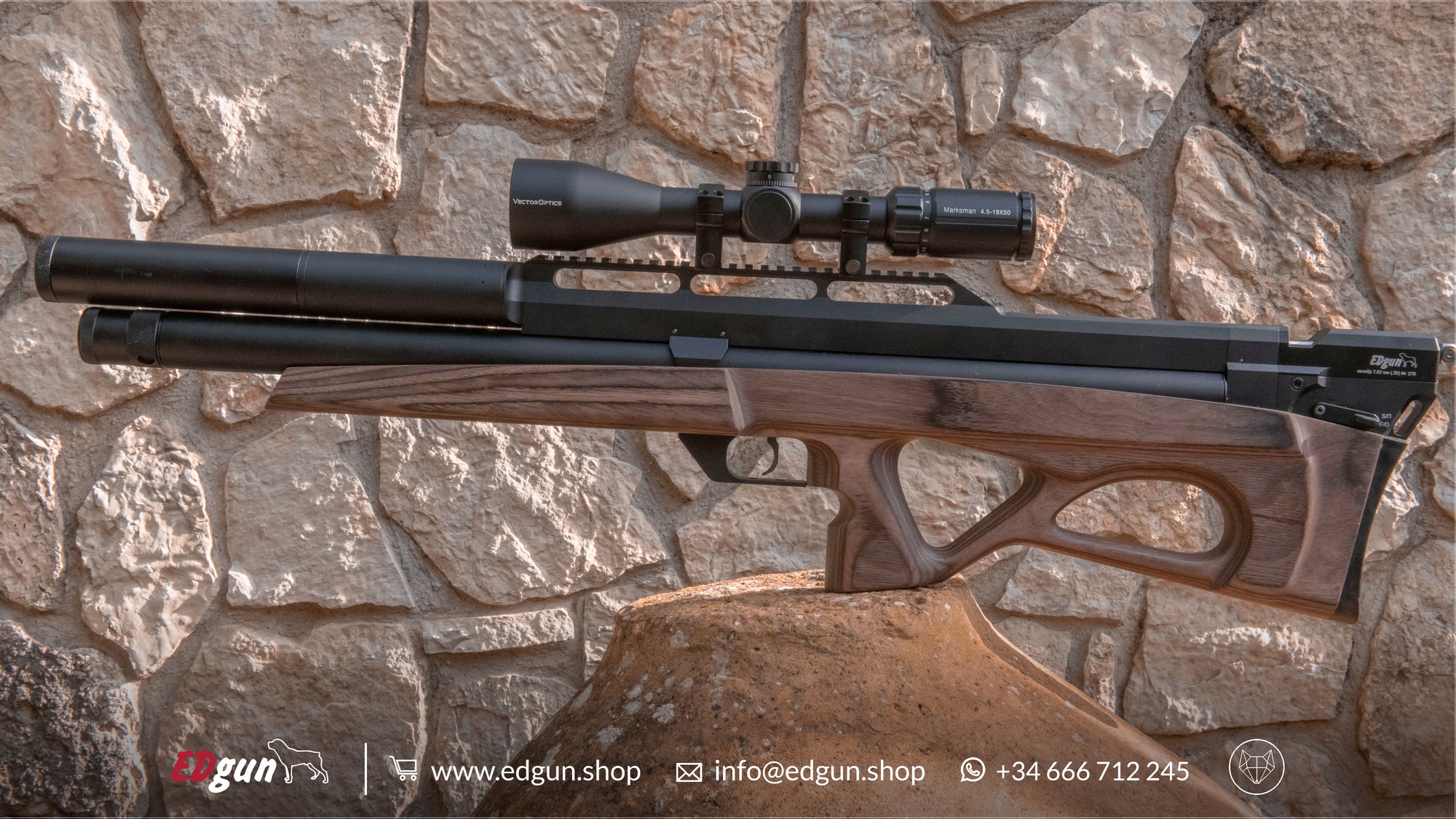 Image of the Long Limited Edition of EDgun Matador R5