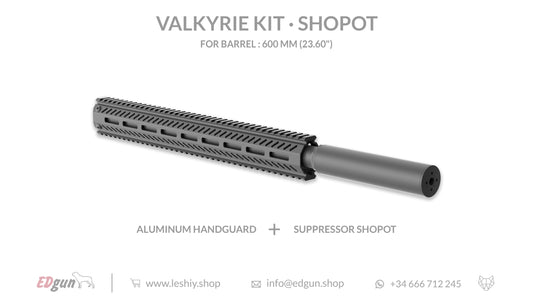 Shopot Valkyrie Kit for barrel 600mm (23.60¨)