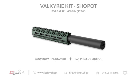 Shopot Valkyrie Kit for barrel 450mm (17.70¨)