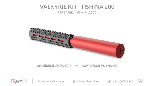 Kit Tishina 200 for barrel 450mm (17.70¨)