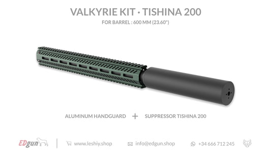 Kit Tishina 200 for barrel 600mm (23.60¨)