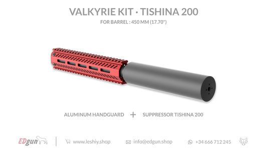 Kit Tishina 200 for barrel 450mm (17.70¨)