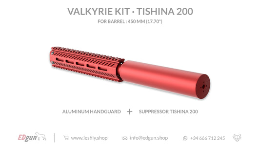 Kit Tishina 200 for barrel 450mm (17.70¨)