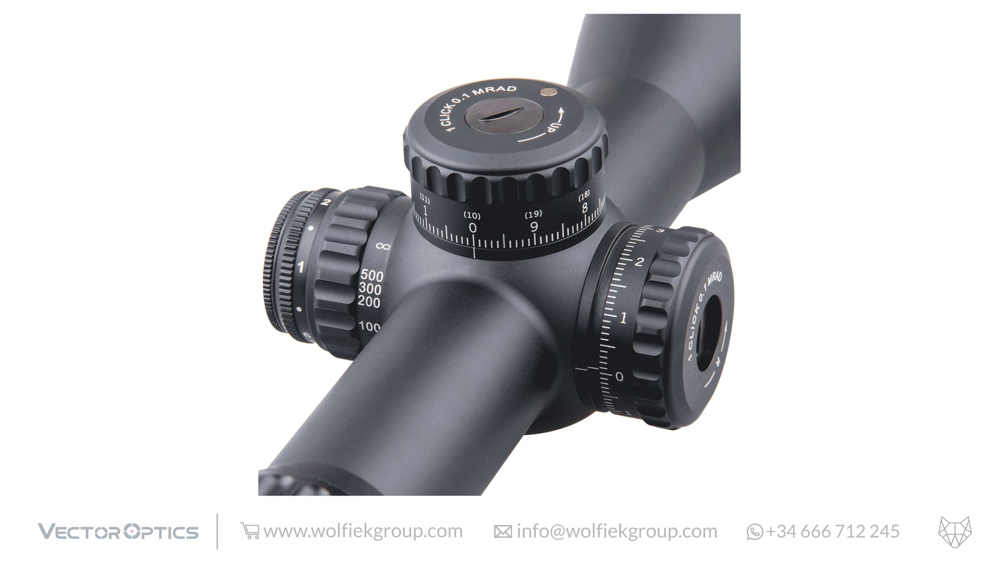 Vector Optics · Continental 34mm 3-18x50 Tactical FFP