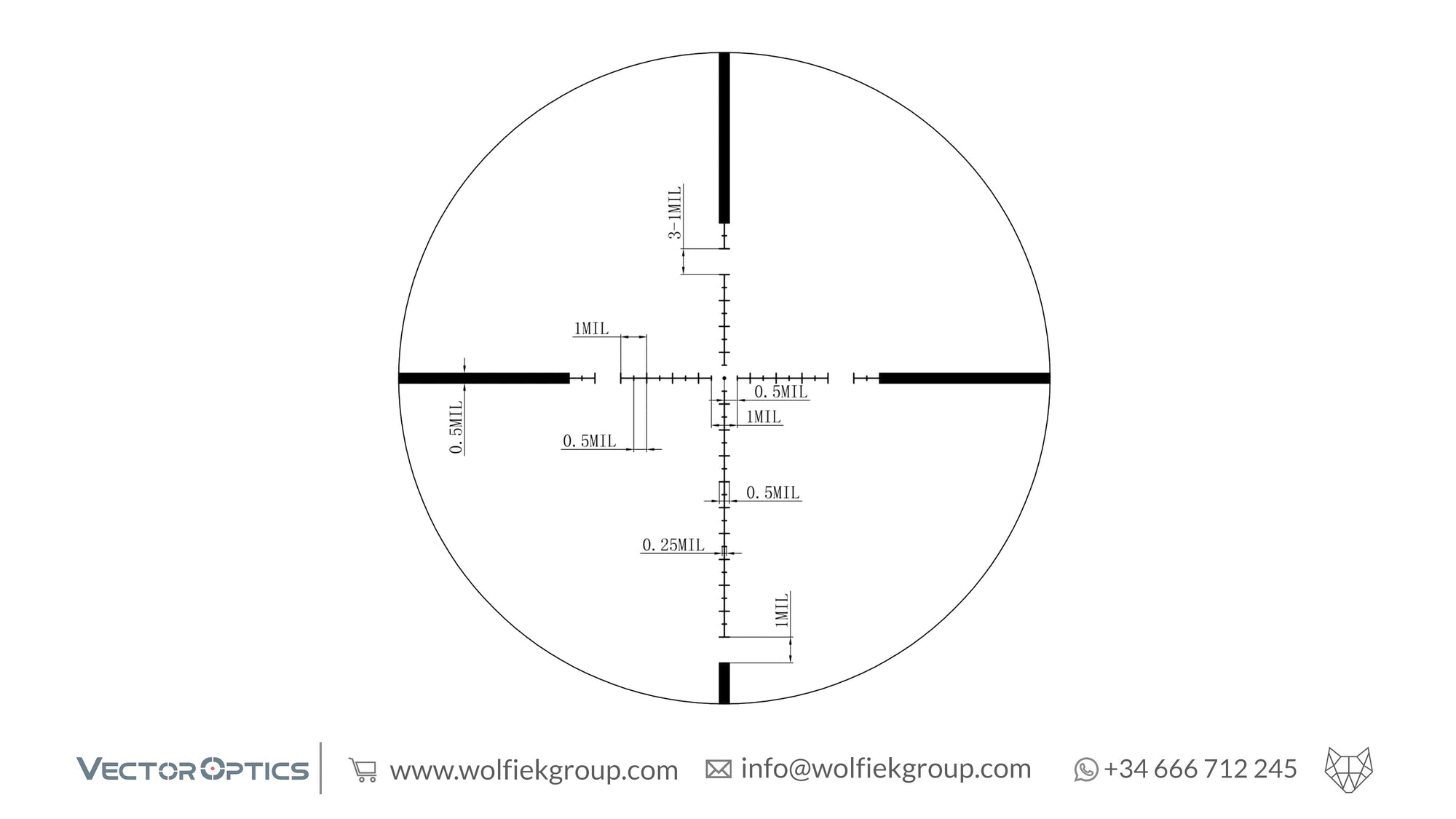 Vector Optics Marksman 3.5-10x44 SFP